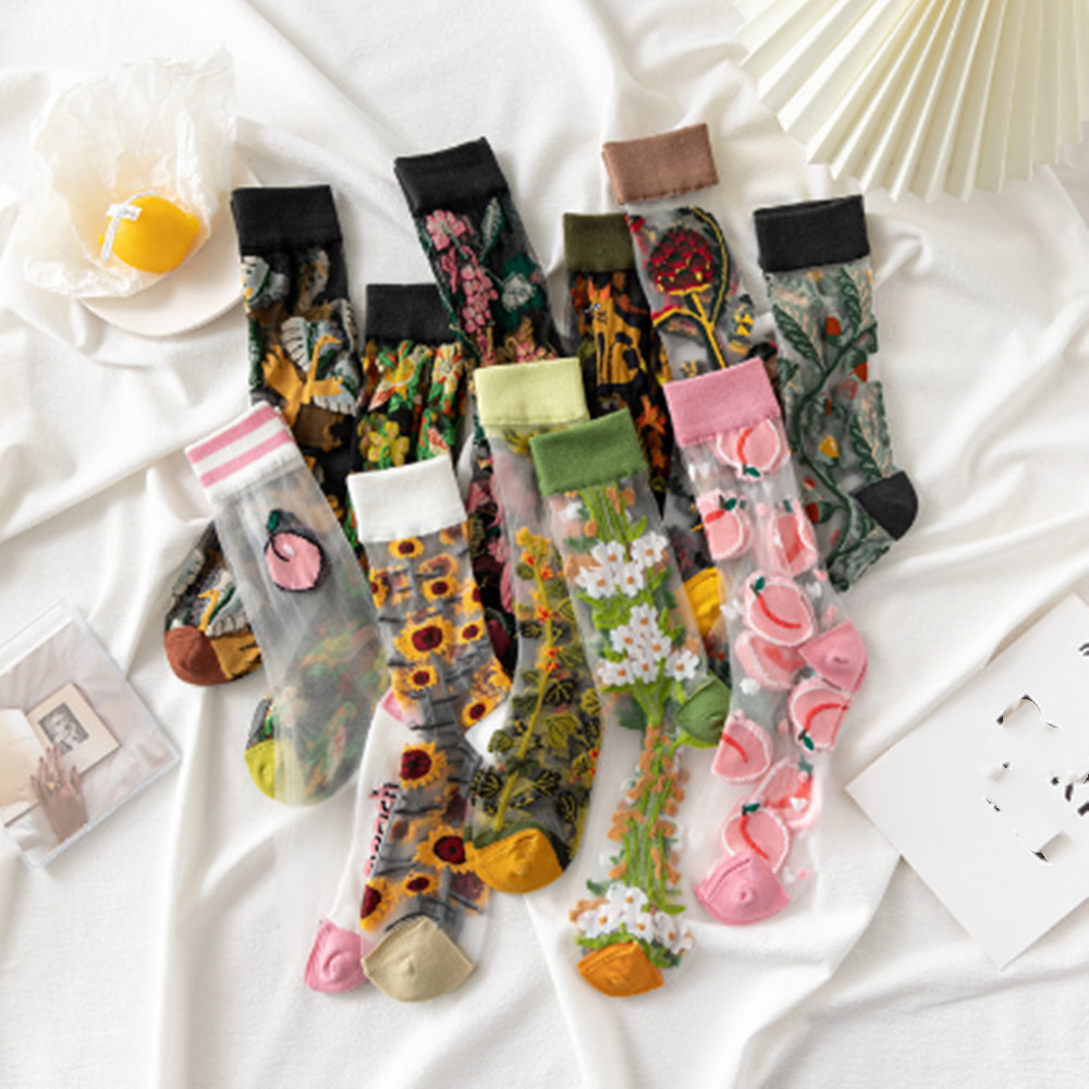 Donna pizzo fiore calzino cort - Invisibility Sock Loafer recensione e prezzo