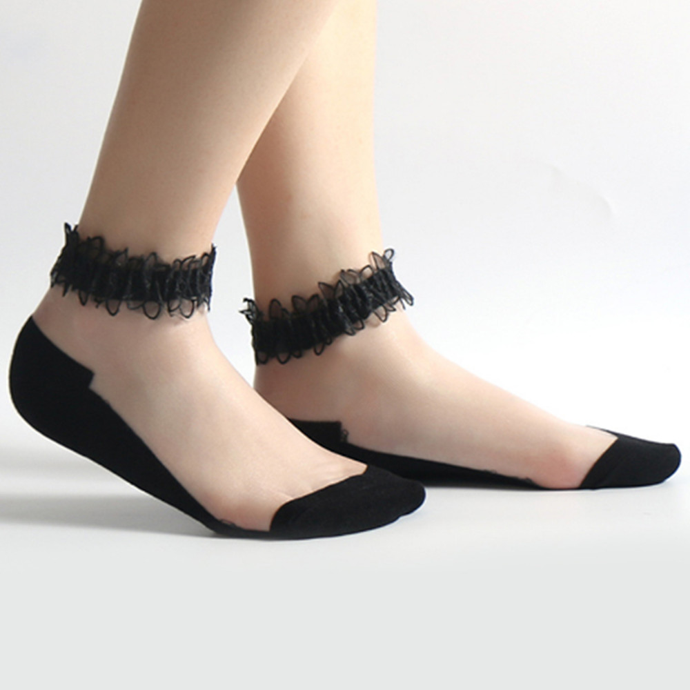 Calzini corti da donna in pizz - Invisibility Sock Loafer recensione e prezzo