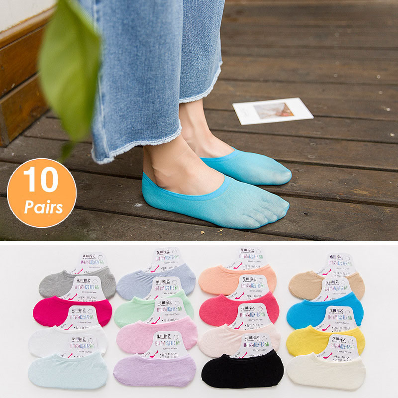 5 paia 10 pezzi calzini da don - Invisibility Sock Loafer recensione e prezzo