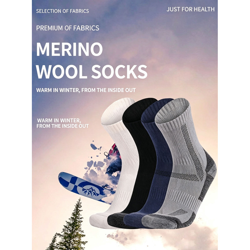 5 paia di calzini da trekking  - Wool Hiking Sock recensione e prezzo