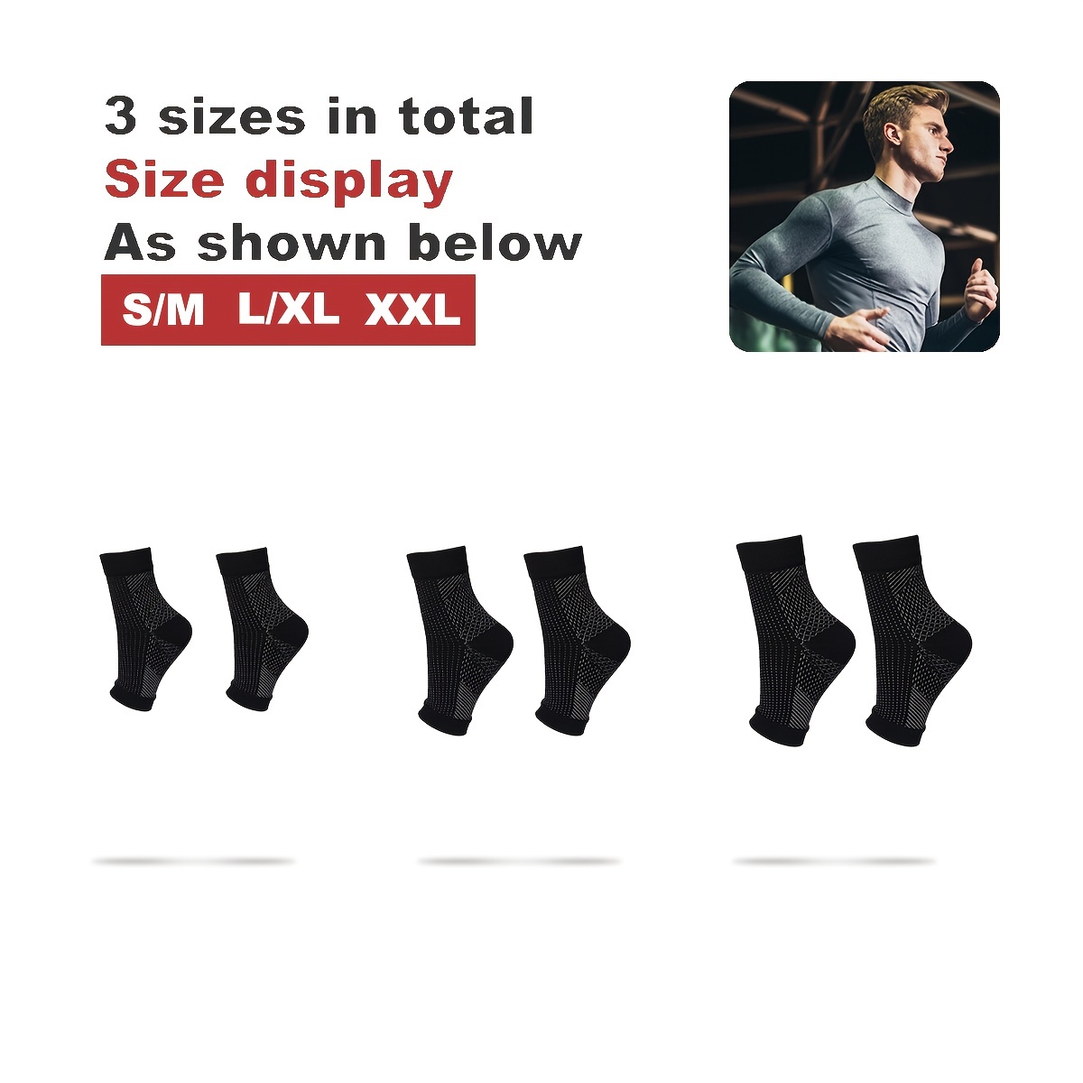 Calze di Supporto per Caviglia - Ankle Brace Sock recensione e prezzo