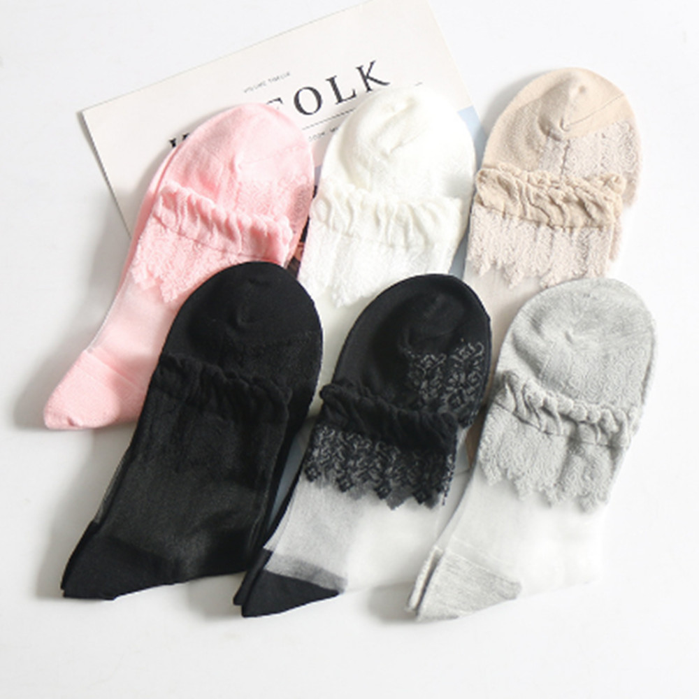 Calzini corti da donna in pizz - Invisibility Sock Loafer recensione e prezzo